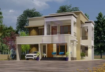 2918-square-feet-3-bedroom-3-bathroom-1-garage-contemporary-house-kerala-style-duplex-house-budget-house-ido193