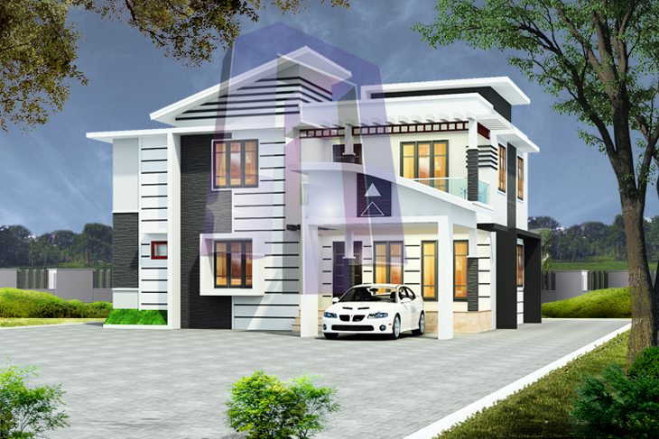 kerala-style, box-type-house, duplex-house, budget-house