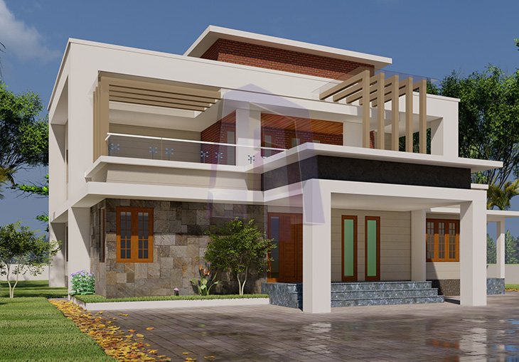 contemporary-house, kerala-style, classical-house, duplex-house